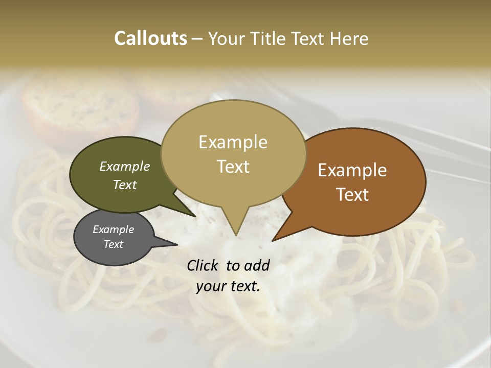 Plate Ingredient Still PowerPoint Template