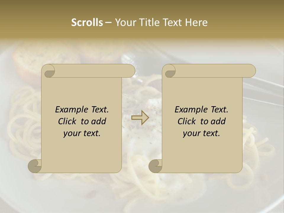 Plate Ingredient Still PowerPoint Template