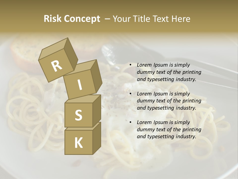 Plate Ingredient Still PowerPoint Template