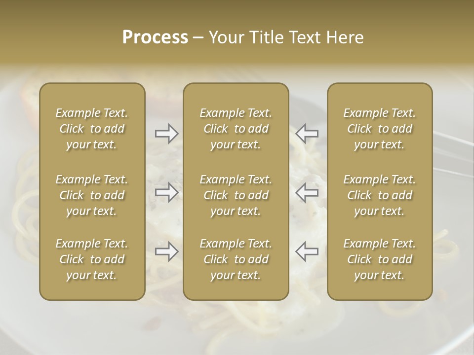Plate Ingredient Still PowerPoint Template
