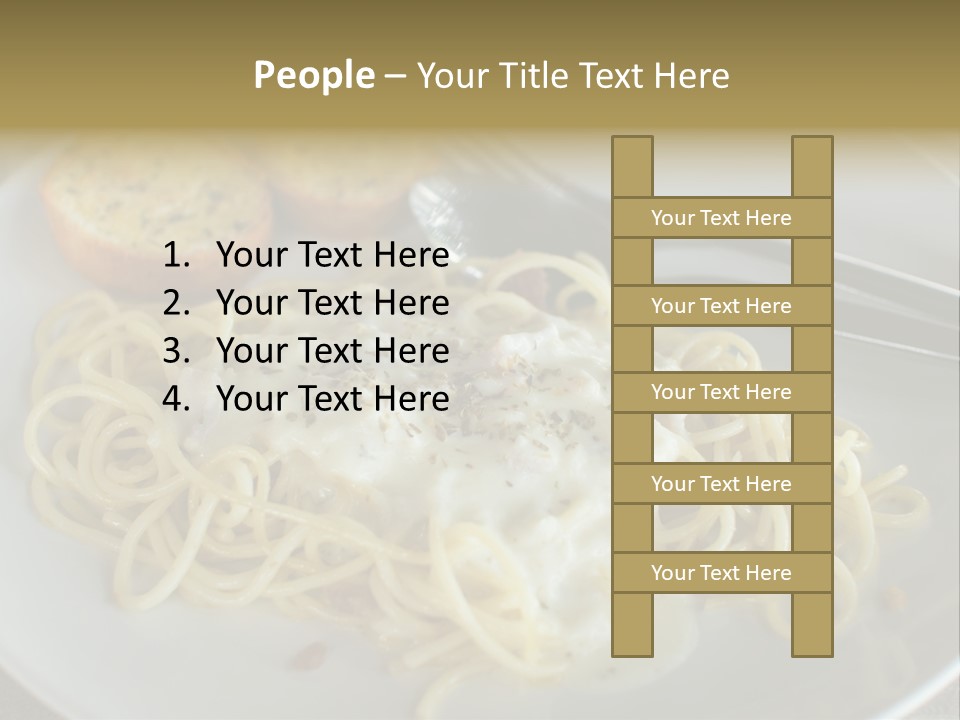 Plate Ingredient Still PowerPoint Template