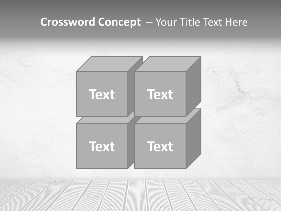 Texture Concrete View PowerPoint Template