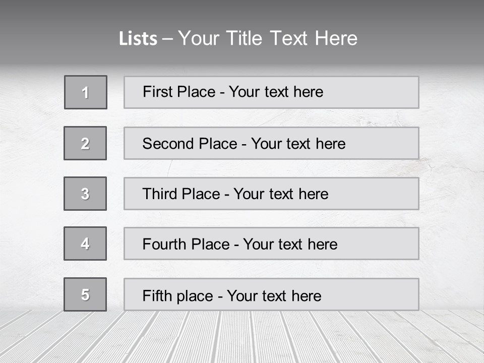 Texture Concrete View PowerPoint Template