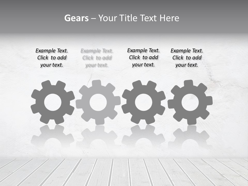 Texture Concrete View PowerPoint Template