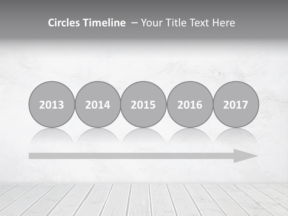 Texture Concrete View PowerPoint Template