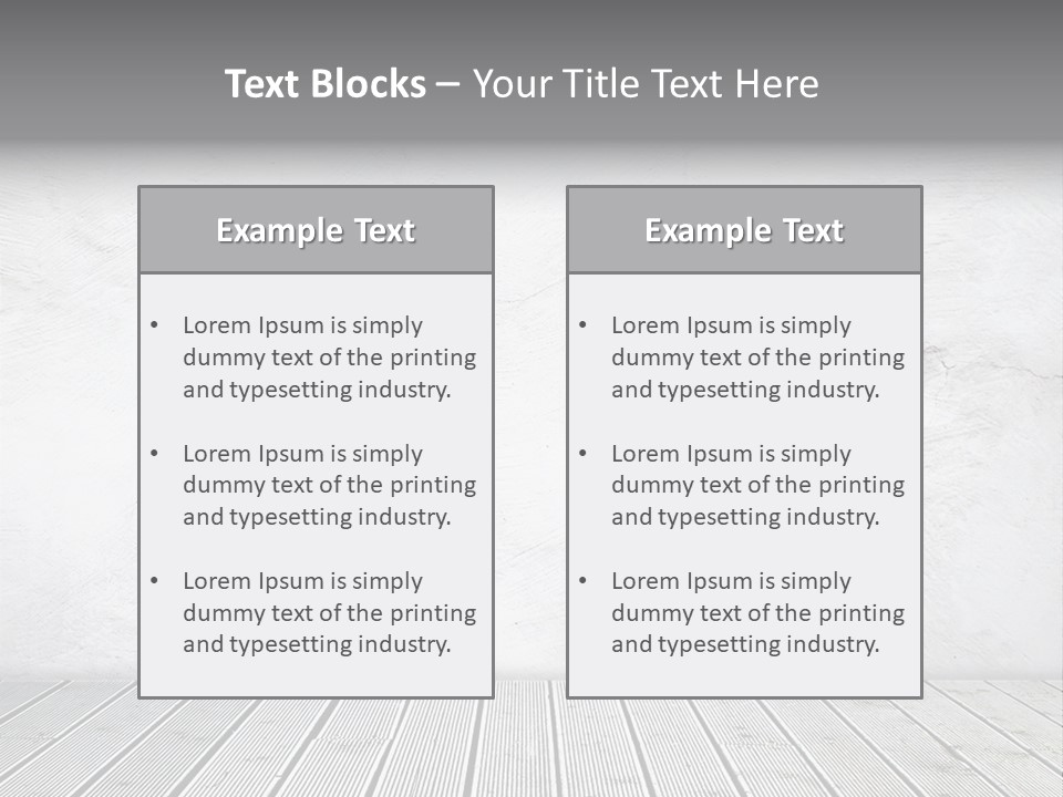Texture Concrete View PowerPoint Template