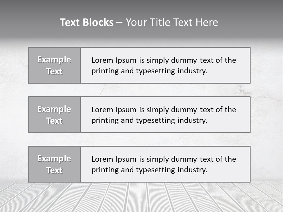 Texture Concrete View PowerPoint Template