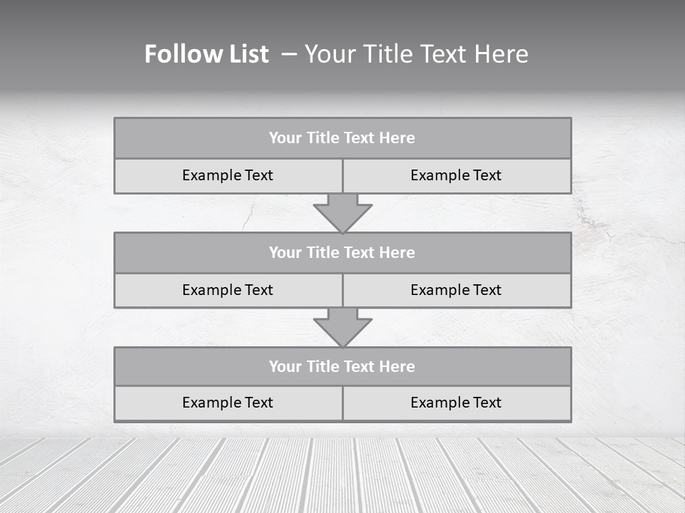 Texture Concrete View PowerPoint Template