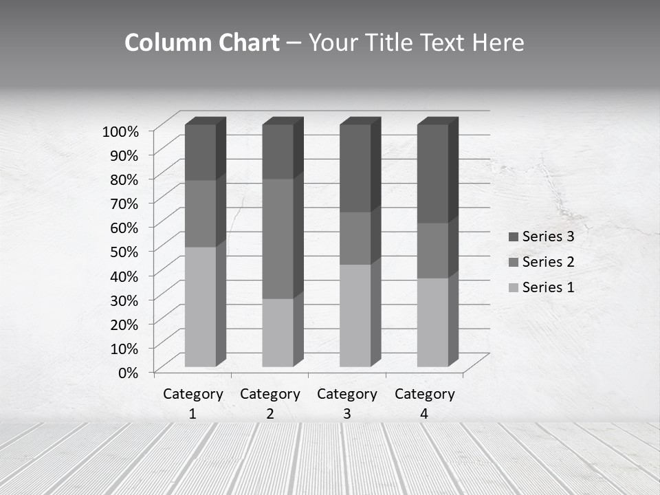 Texture Concrete View PowerPoint Template