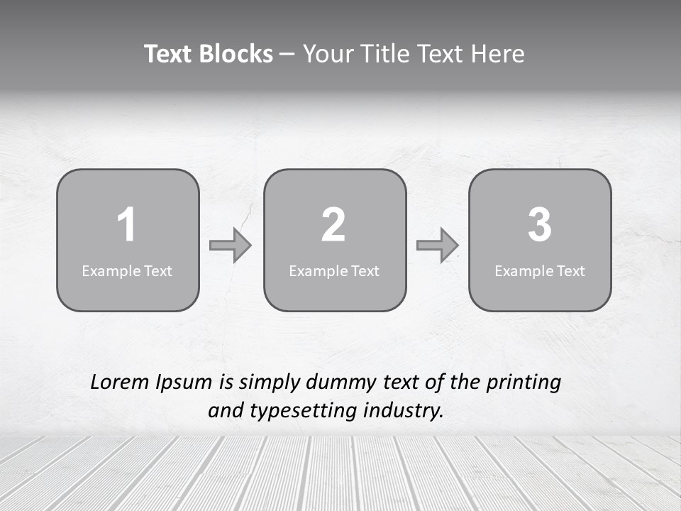 Texture Concrete View PowerPoint Template