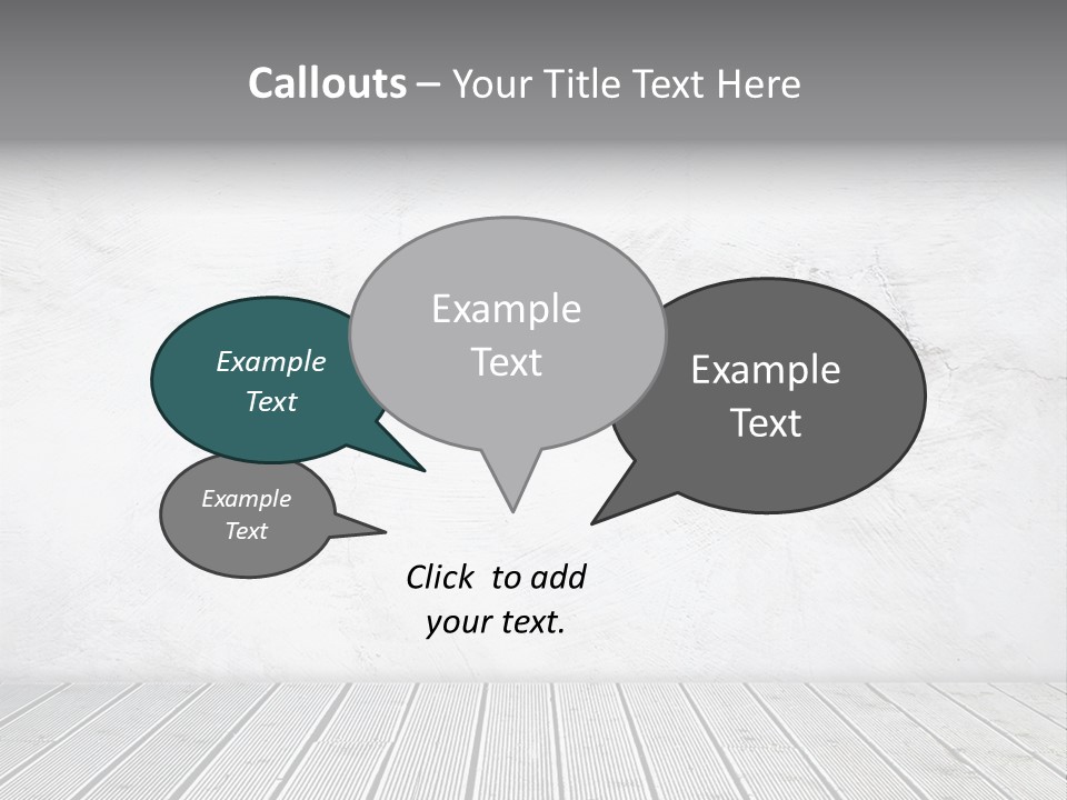 Texture Concrete View PowerPoint Template