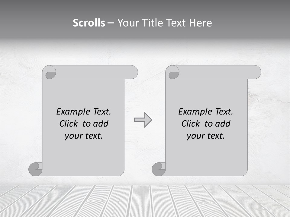 Texture Concrete View PowerPoint Template