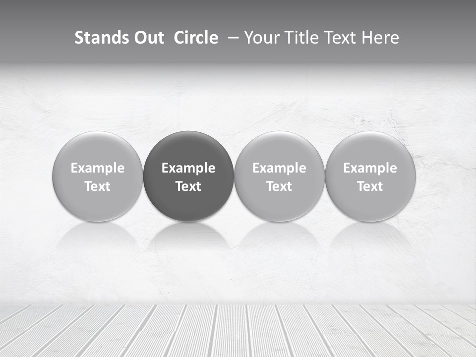 Texture Concrete View PowerPoint Template