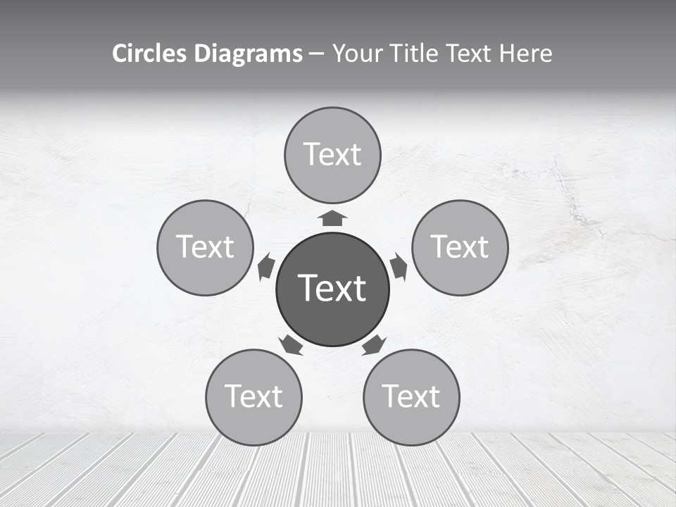 Texture Concrete View PowerPoint Template