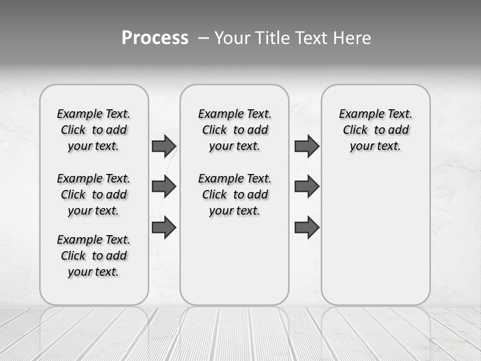 Texture Concrete View PowerPoint Template