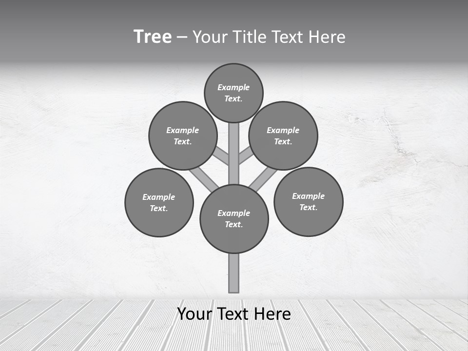 Texture Concrete View PowerPoint Template