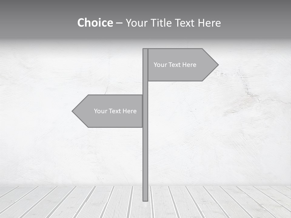 Texture Concrete View PowerPoint Template
