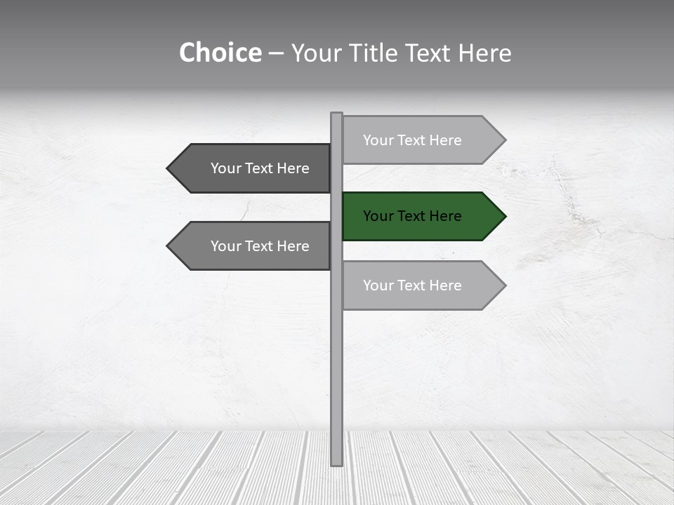 Texture Concrete View PowerPoint Template