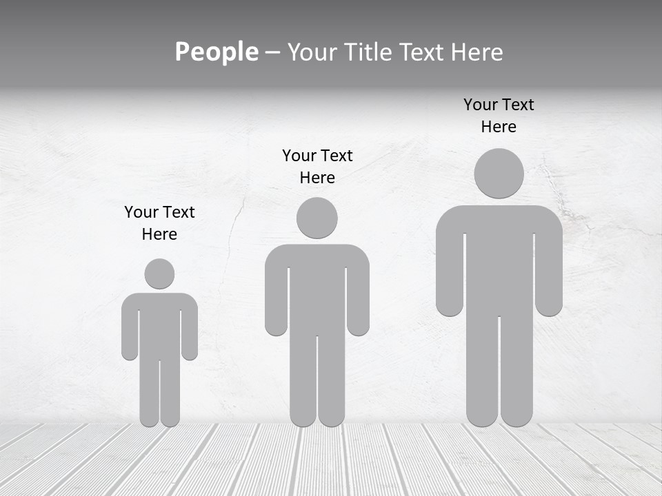 Texture Concrete View PowerPoint Template