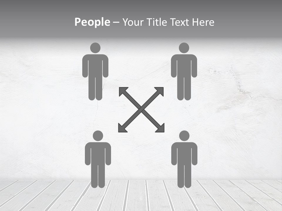 Texture Concrete View PowerPoint Template