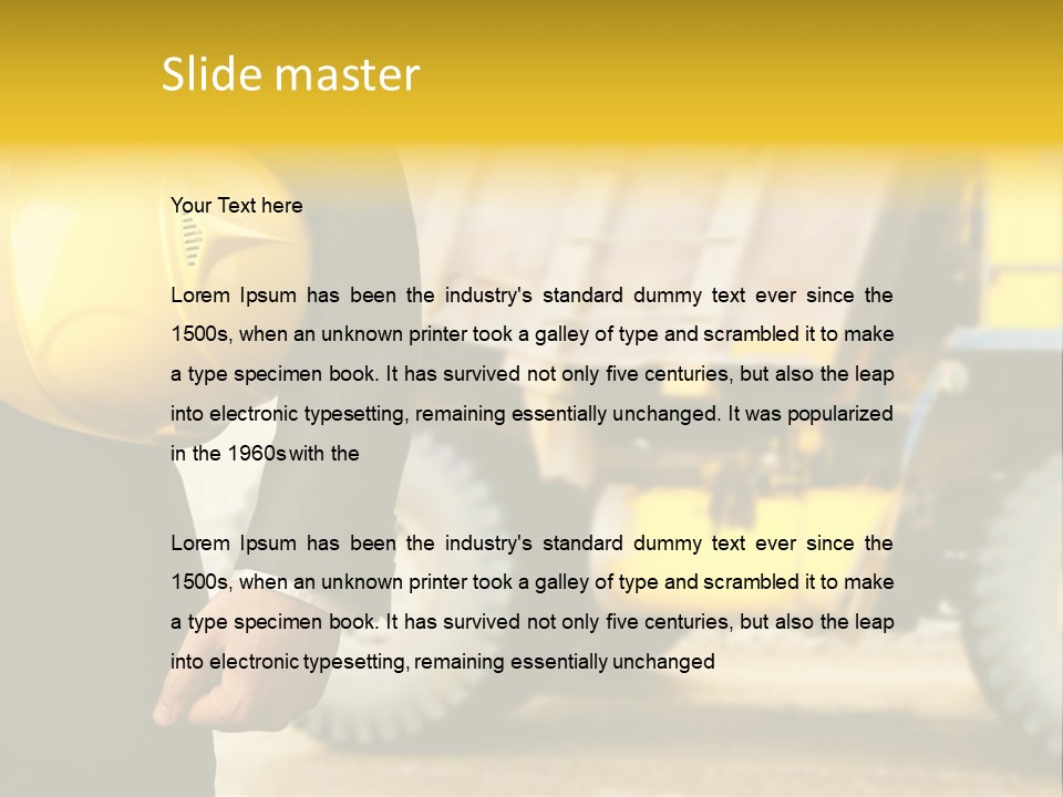 Equipment Surveyor Day PowerPoint Template