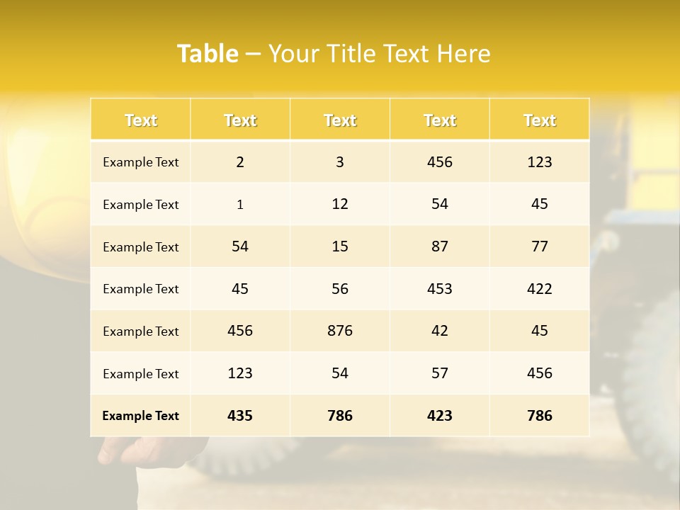 Equipment Surveyor Day PowerPoint Template