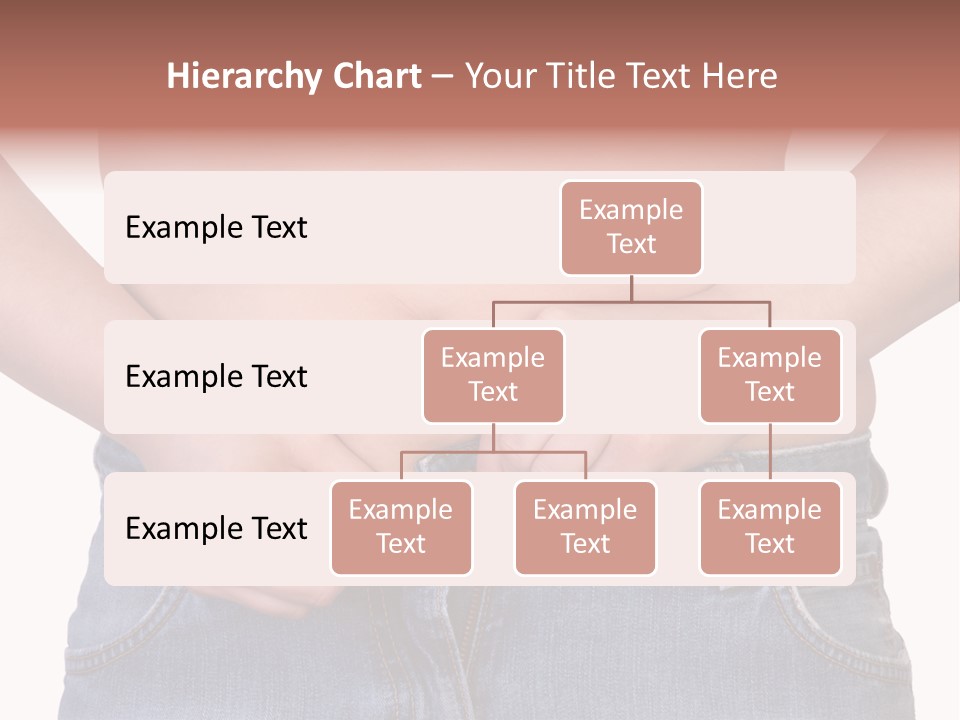Navel Getting Dressed Cellulite PowerPoint Template