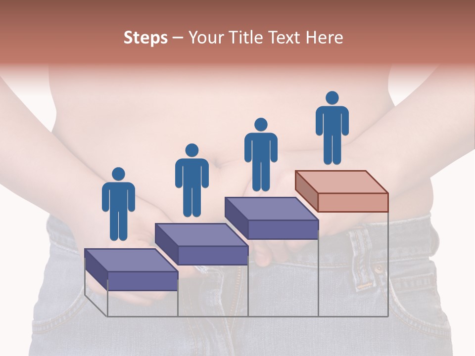 Navel Getting Dressed Cellulite PowerPoint Template