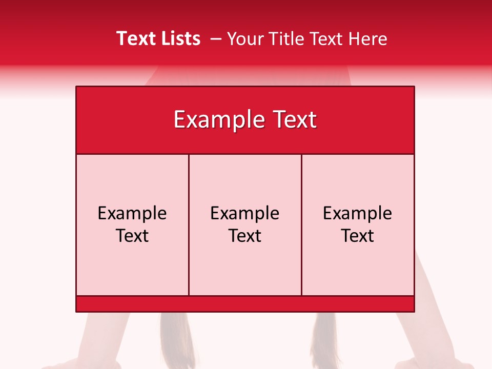 A Little Girl Doing A Handstand On Her Head PowerPoint Template