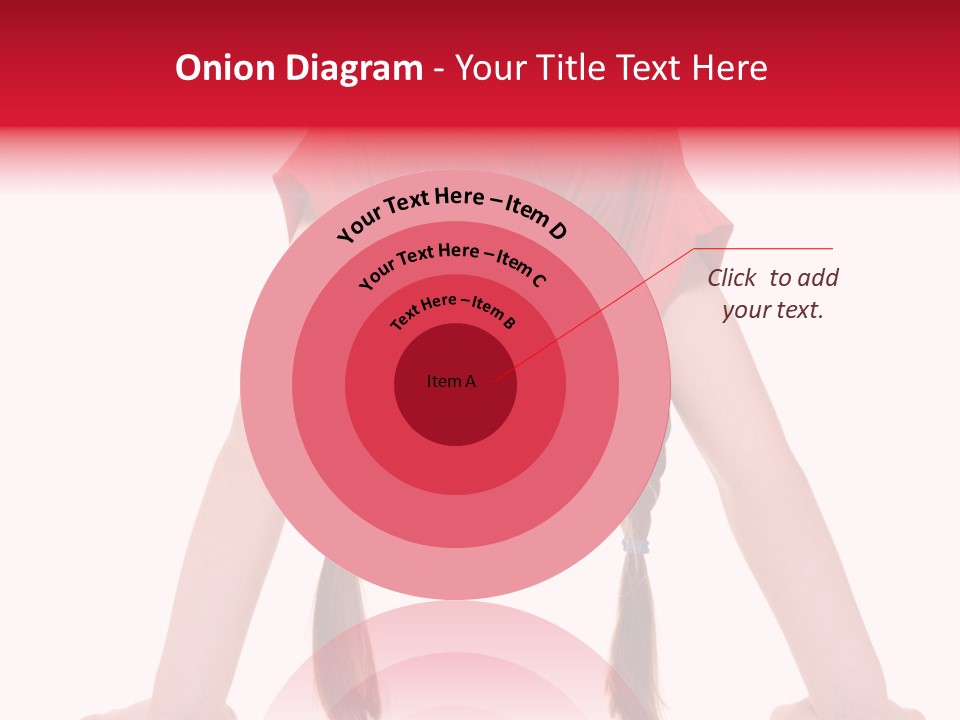 A Little Girl Doing A Handstand On Her Head PowerPoint Template