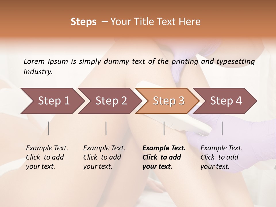 Procedure Massage Healthcare PowerPoint Template