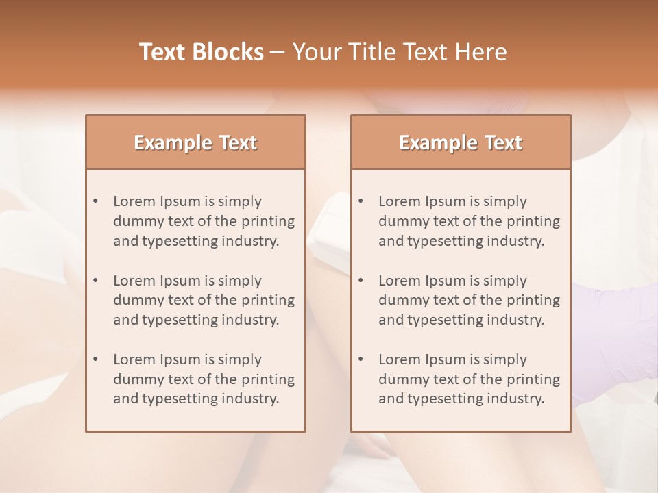 Procedure Massage Healthcare PowerPoint Template