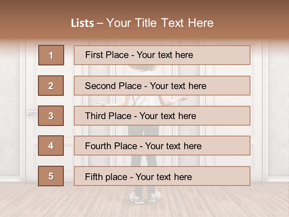 Exit Alternative Different PowerPoint Template
