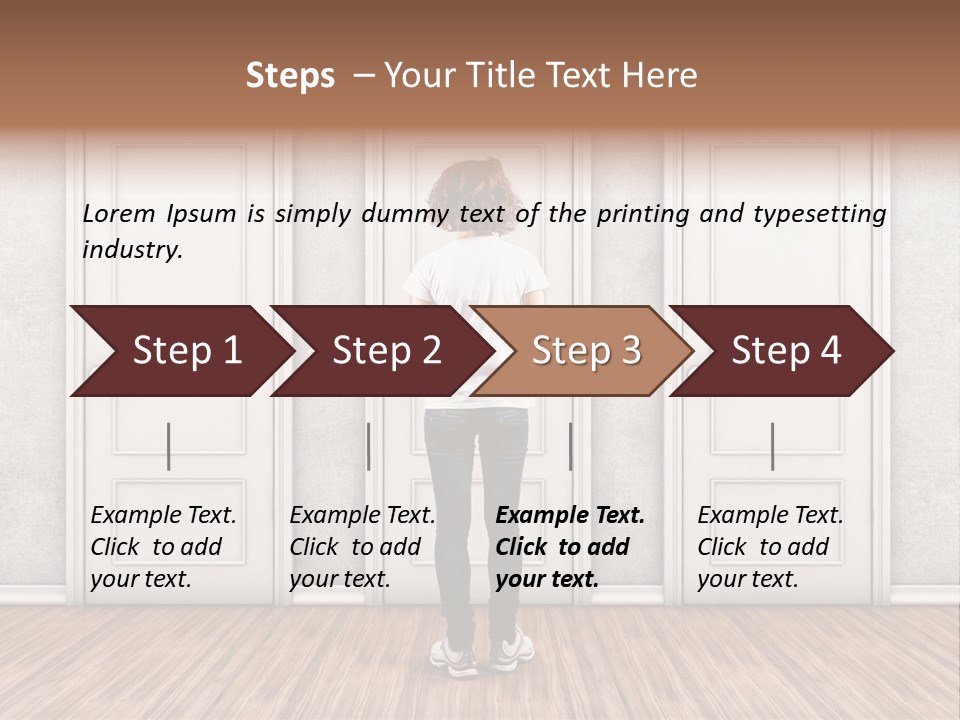 Exit Alternative Different PowerPoint Template