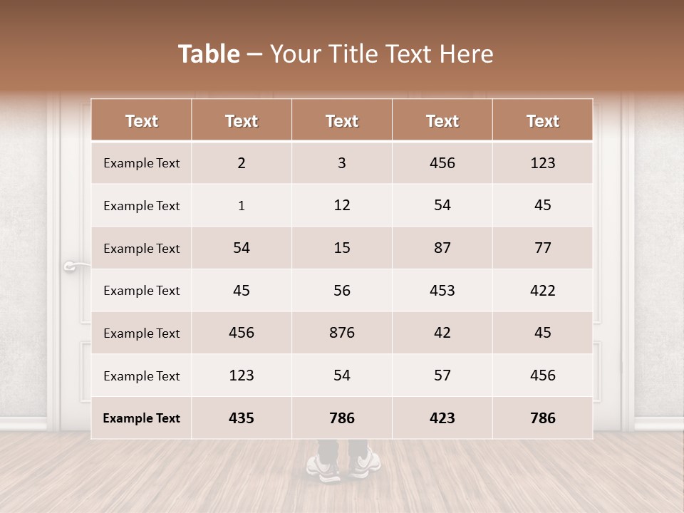 Exit Alternative Different PowerPoint Template