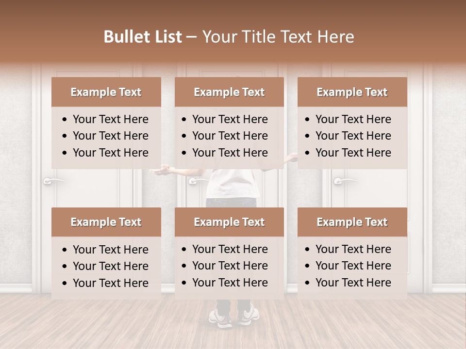 Exit Alternative Different PowerPoint Template