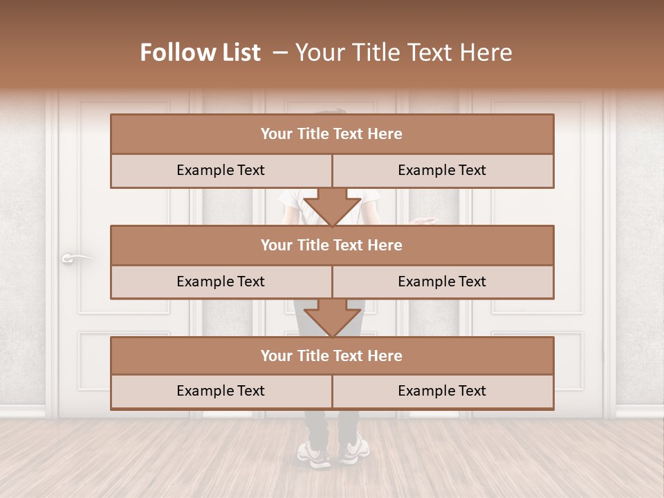 Exit Alternative Different PowerPoint Template