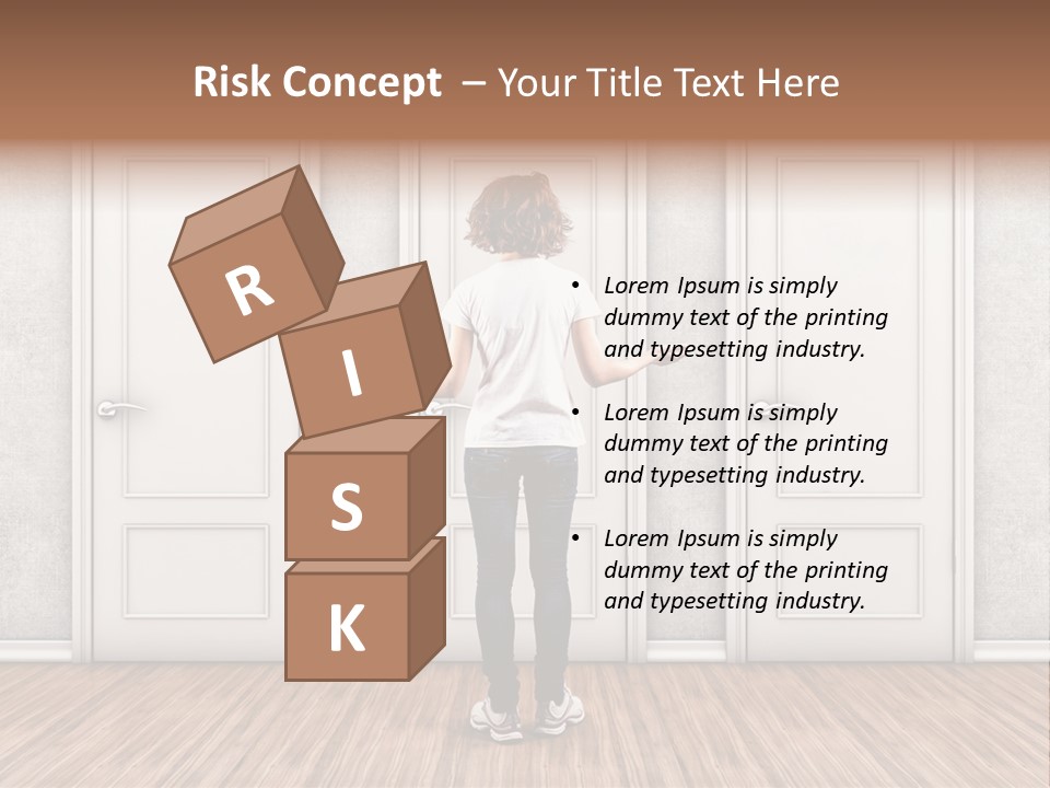 Exit Alternative Different PowerPoint Template