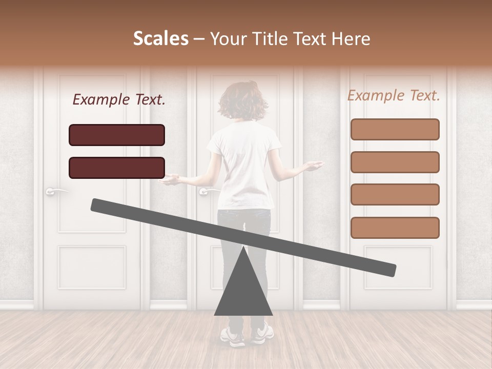 Exit Alternative Different PowerPoint Template