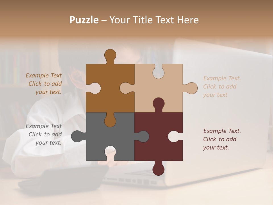 Computer Opportunity Curious PowerPoint Template