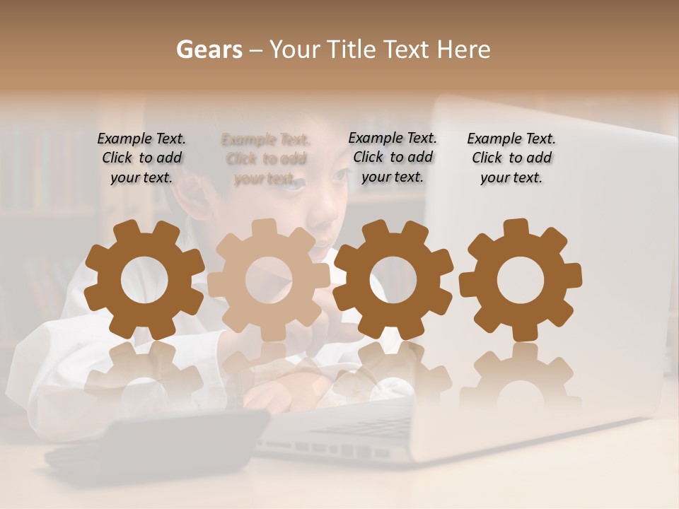 Computer Opportunity Curious PowerPoint Template