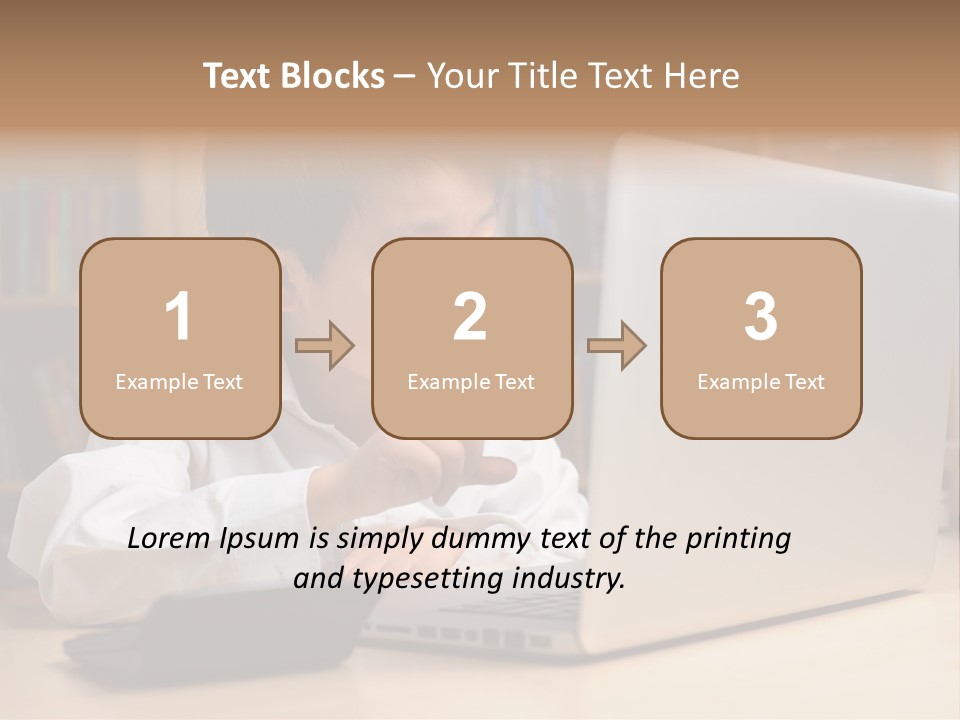 Computer Opportunity Curious PowerPoint Template
