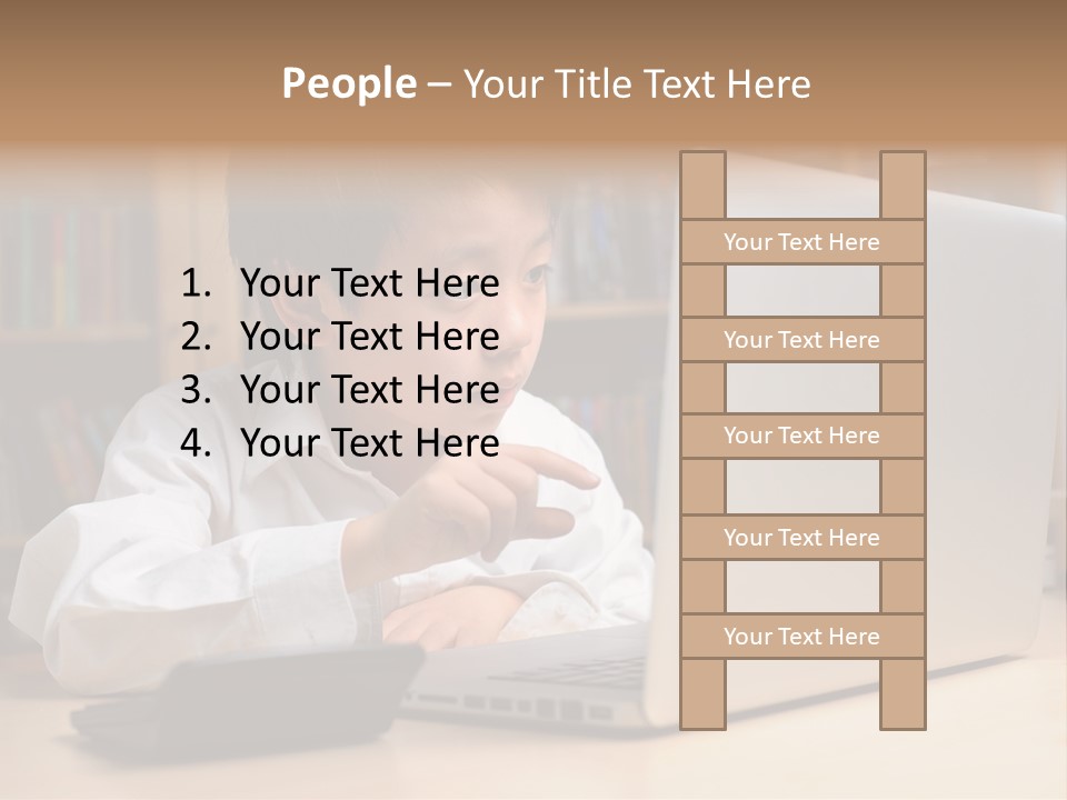 Computer Opportunity Curious PowerPoint Template