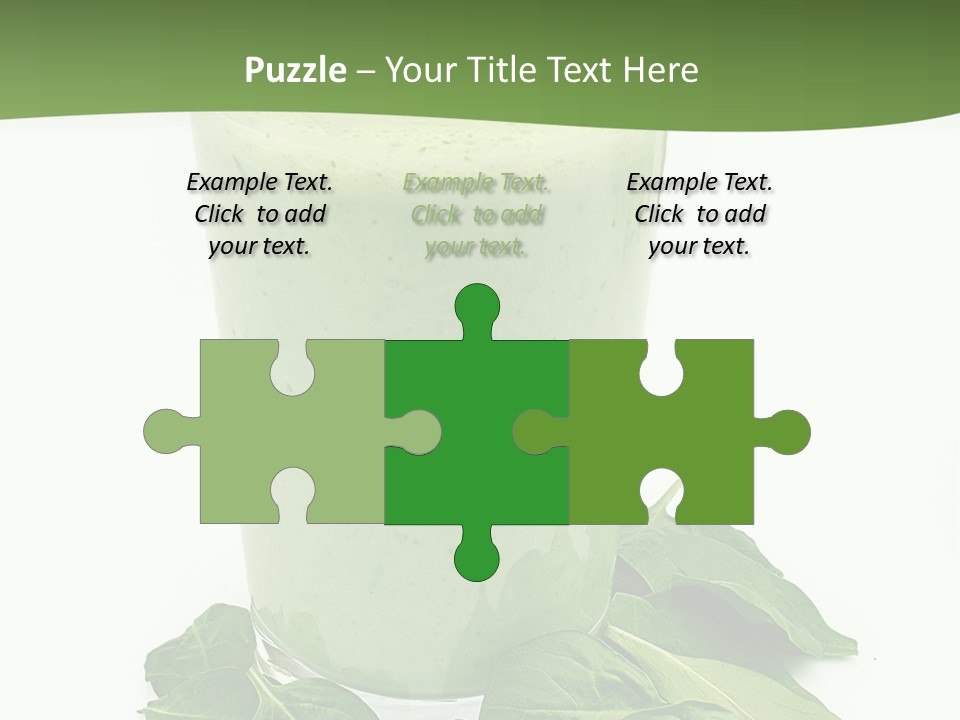 Smoothie Healthy Diet PowerPoint Template