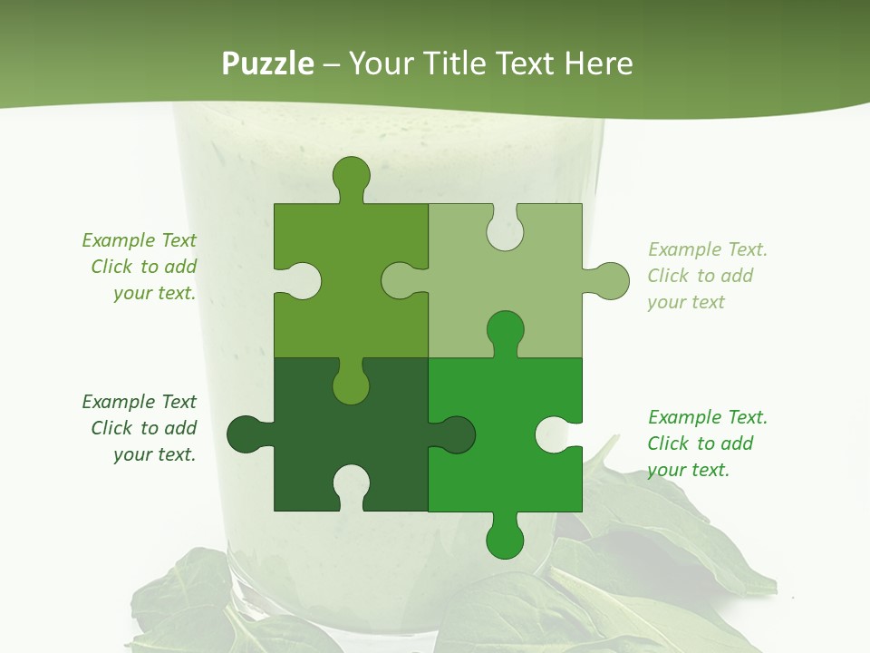 Smoothie Healthy Diet PowerPoint Template