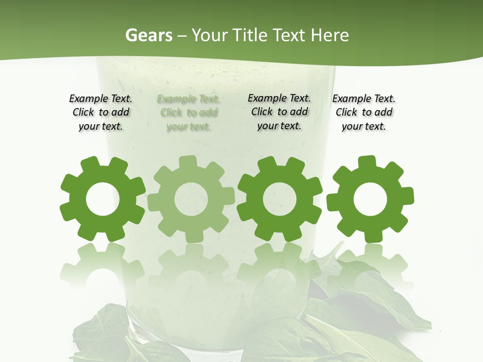 Smoothie Healthy Diet PowerPoint Template