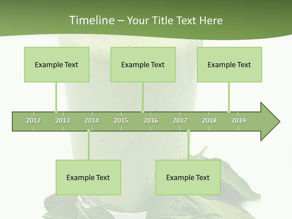 Smoothie Healthy Diet PowerPoint Template