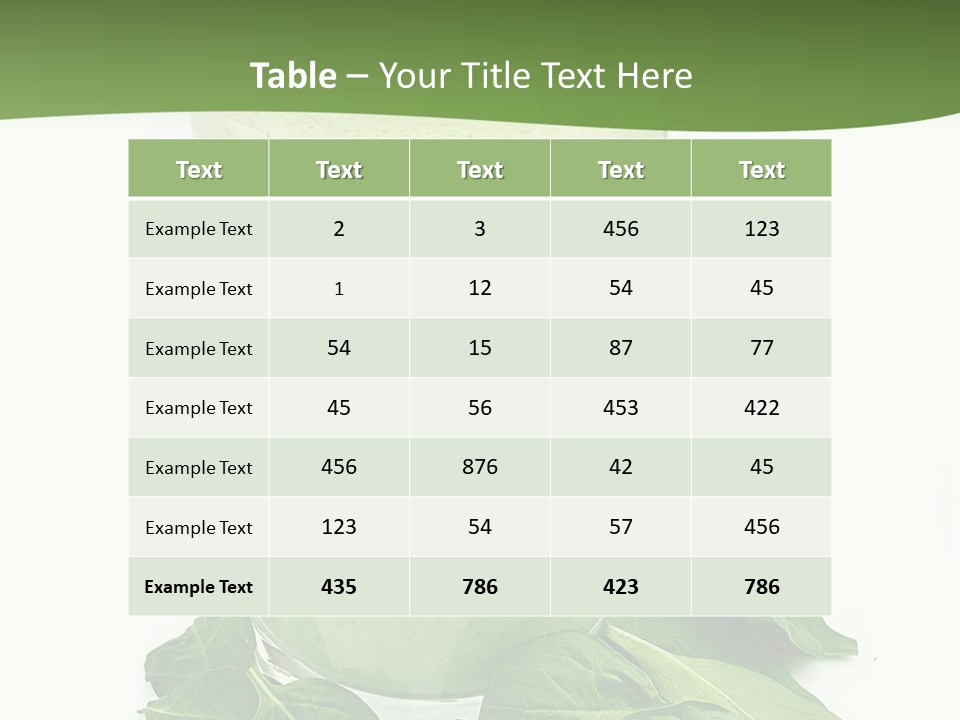 Smoothie Healthy Diet PowerPoint Template