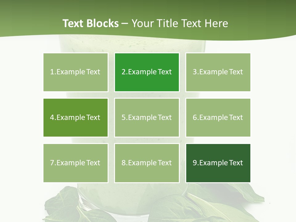 Smoothie Healthy Diet PowerPoint Template