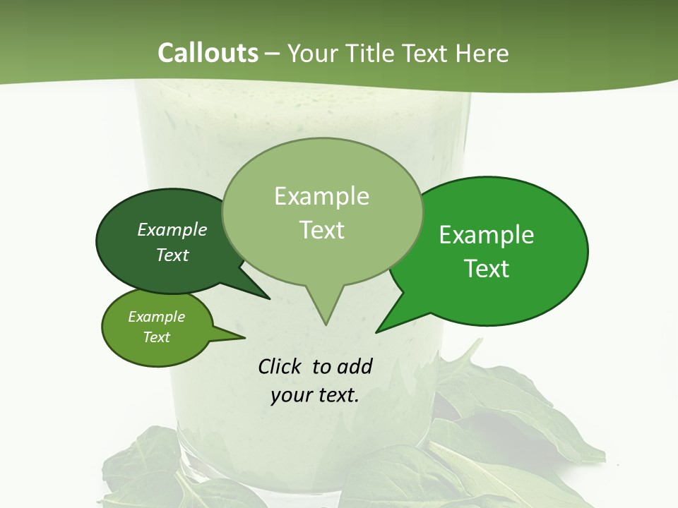 Smoothie Healthy Diet PowerPoint Template